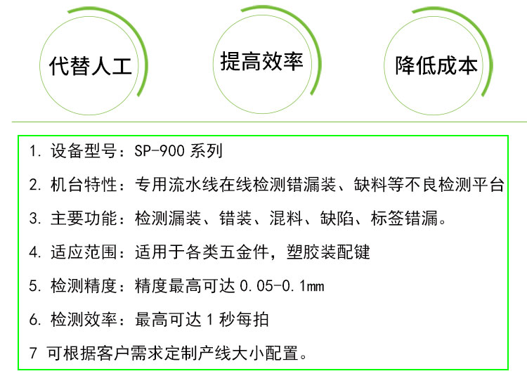 流水线检测设备